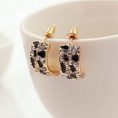 Women earrings, rhinestone fashion