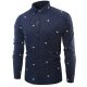 Men shirts, polka dots square neck