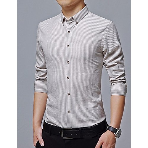 Men shirts basis, stripe print