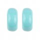 Earrings, sweet pale yellow, blue daily school