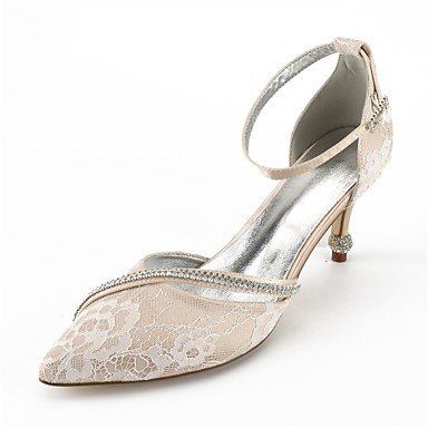 Comfortable shoes lace wedding toe toe rhinestones, bows, pearls