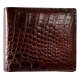 Men's wallet classic, suitable for birthday, brown belly skin flat gift packaging