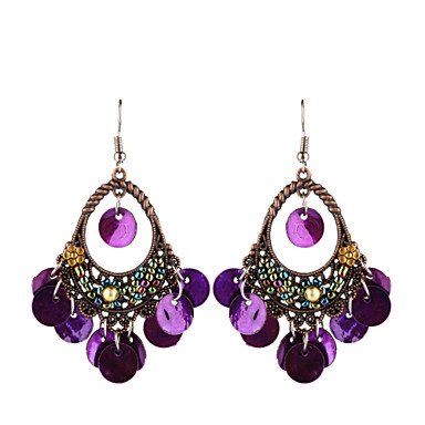 Women earrings, fashion jewelry tassels