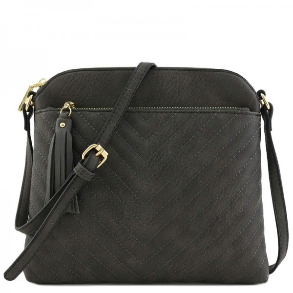 Messenger bag lady new feature messenger bag dark gray